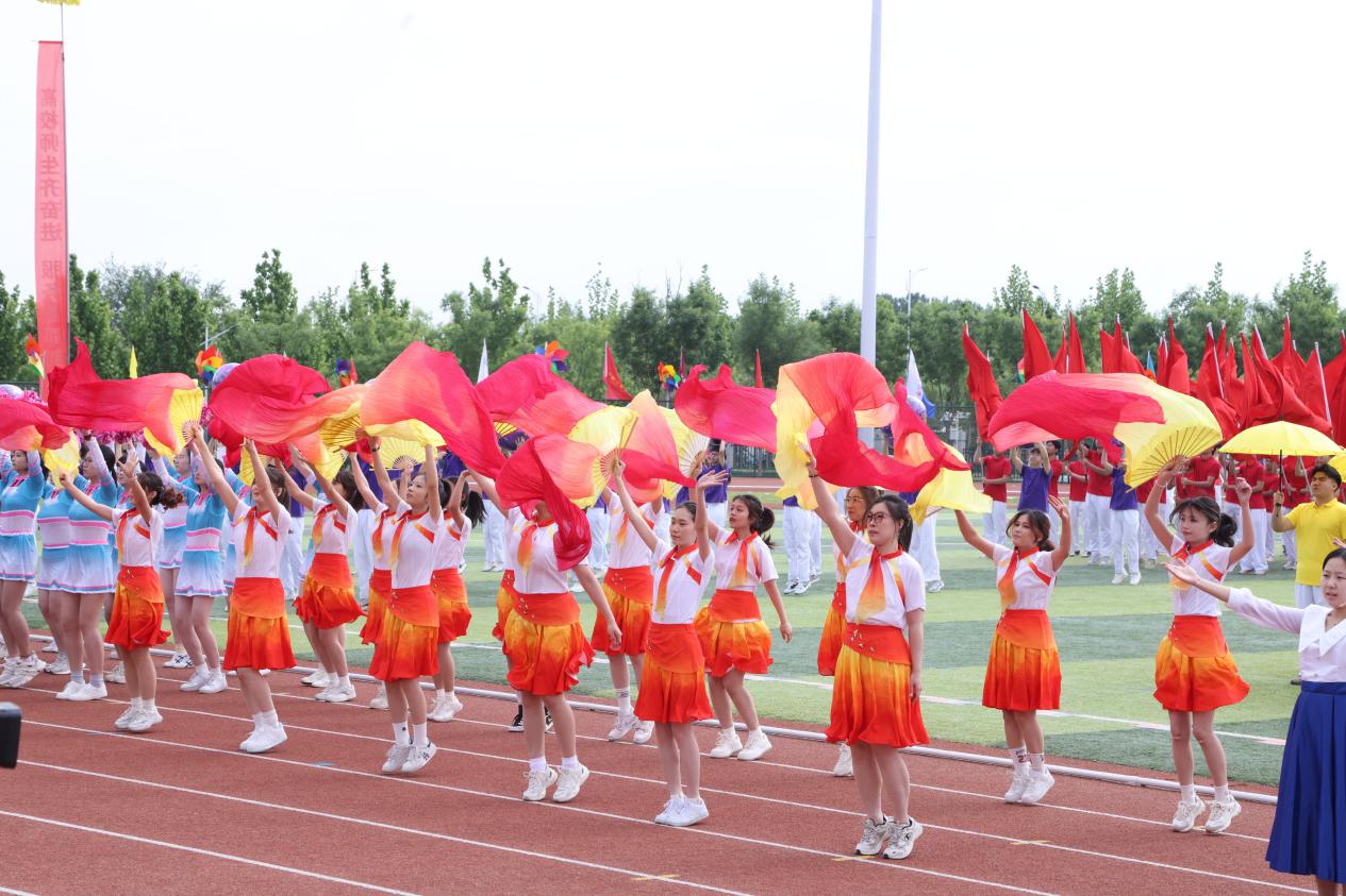 首都高九游体育等学校第63届学生田径运动会在北京信息科技大学开幕(图5)