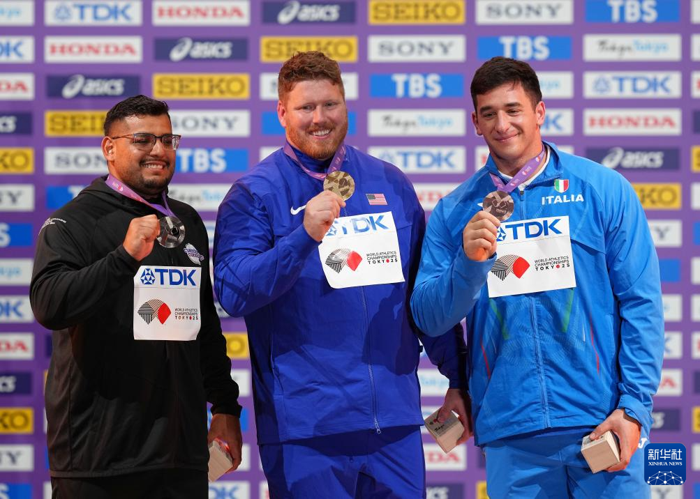 田径世锦赛｜男子铅球颁九游体育奖仪式(图4)