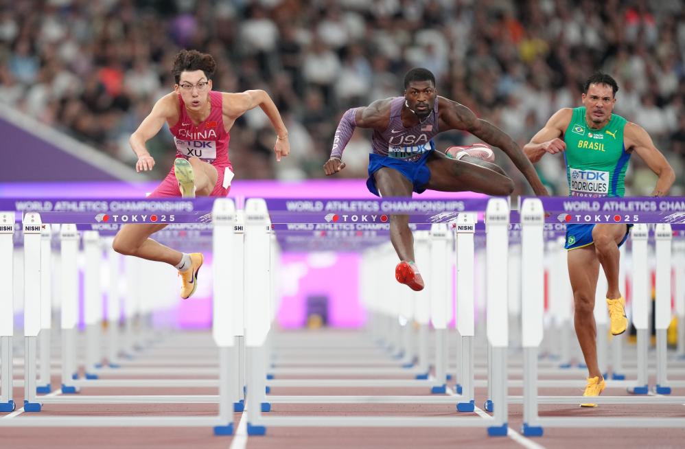 九游体育东京田径世锦赛 ｜ 接受遗憾、期待成长 中国队110米栏三将止步半决赛(图2)
