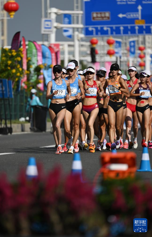 九游体育全运会丨田径——女子20公里竞走决赛举行(图20)
