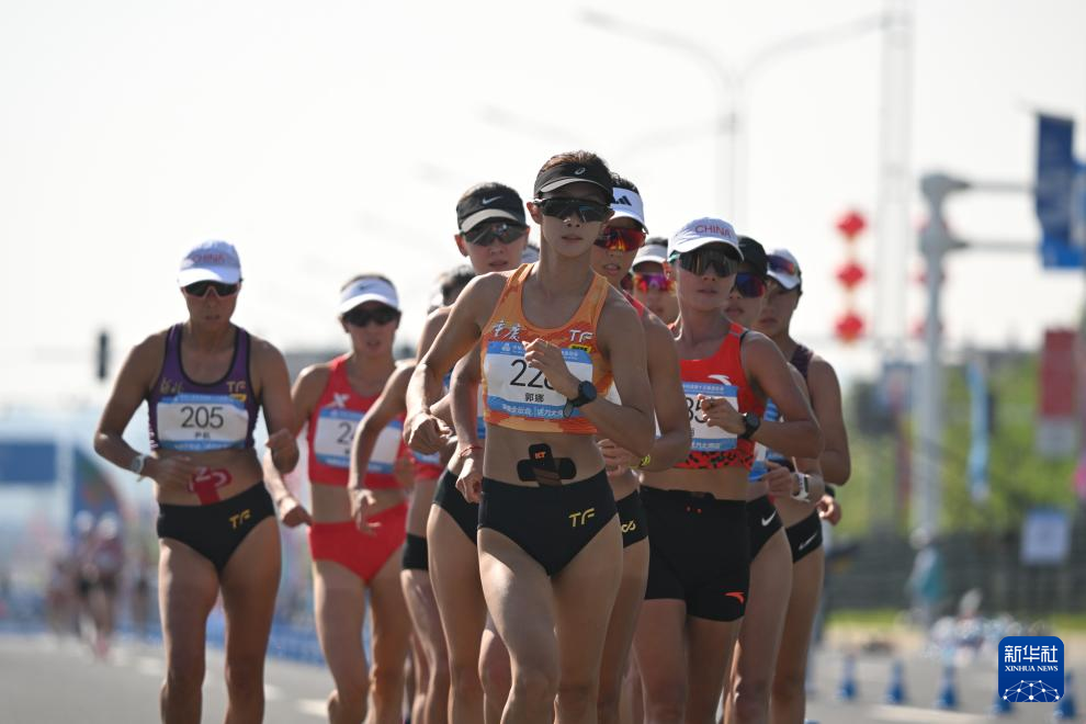九游体育全运会丨田径——女子20公里竞走决赛举行(图21)