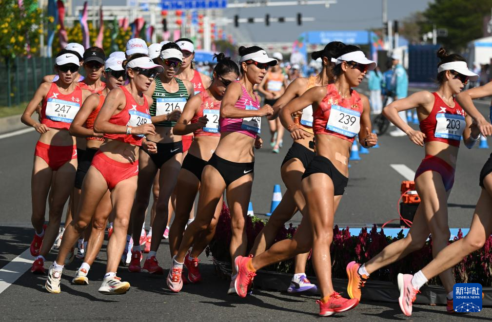 九游体育全运会丨田径——女子20公里竞走决赛举行(图25)