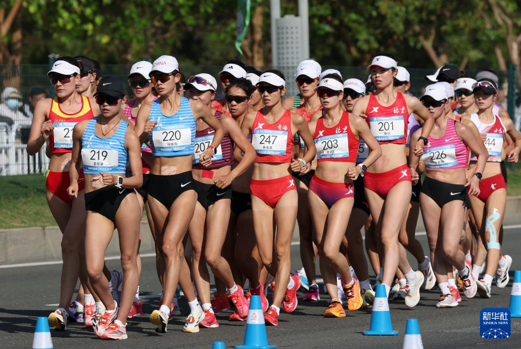 九游体育全运会丨田径——女子20公里竞走决赛举行(图28)