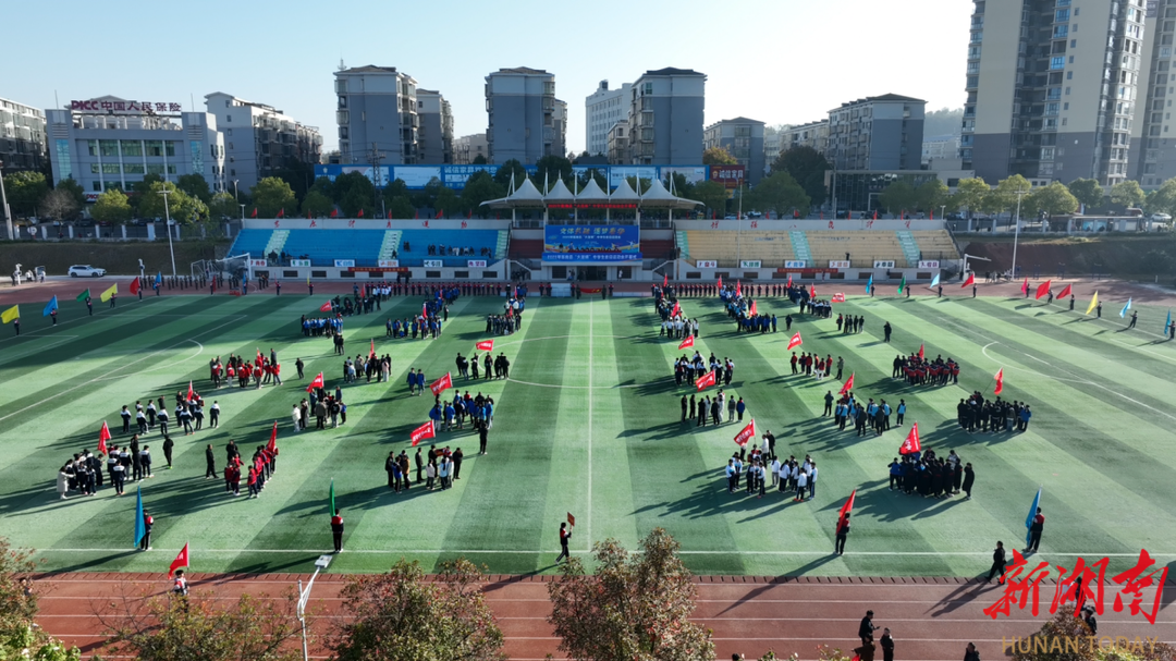青春火苗燃动赛场！衡南县2025年中学生田径运动会开幕九游体育(图2)