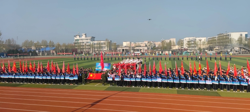 鱼台县实验中学隆重举办2026年春季田径运动会九游体育(图1)