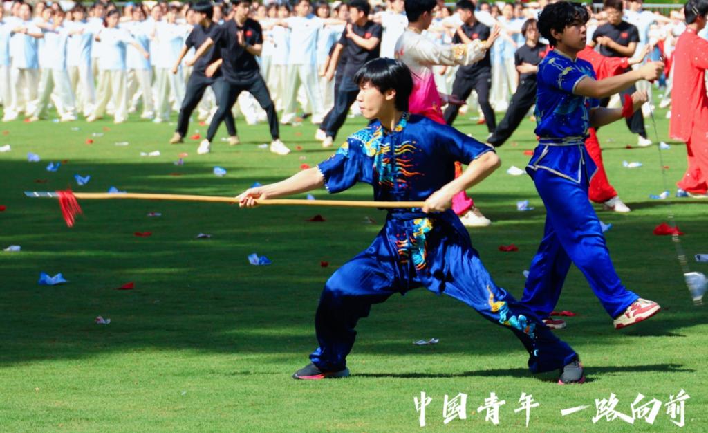 西安交大第六十三届田径运动九游体育会开幕(图9)