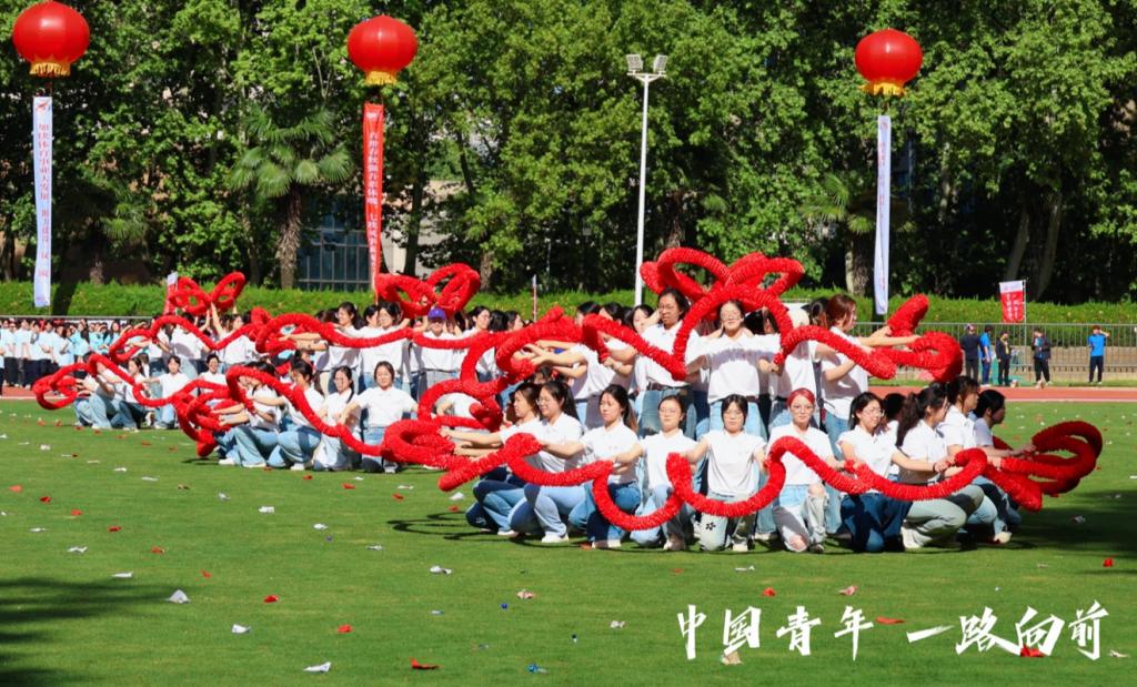 西安交大第六十三届田径运动九游体育会开幕(图10)