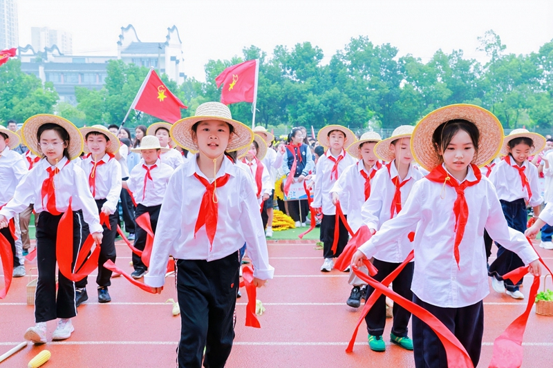 合肥市师范附属小学2026年九游体育秋季田径运动会开幕(图4)